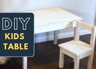 DIY Kids Table