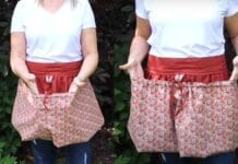 harvest apron pattern