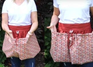 harvest apron pattern