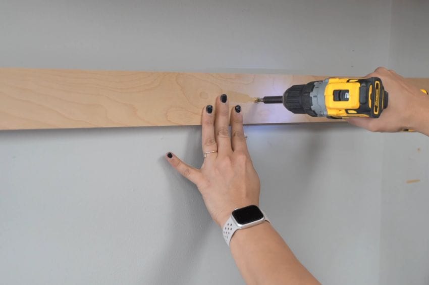 Install the Wall Cleat